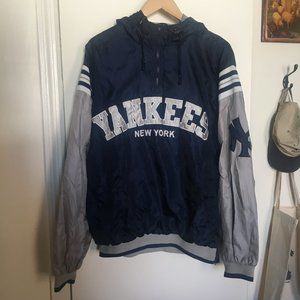 Vintage NY Yankees pullover jacket M